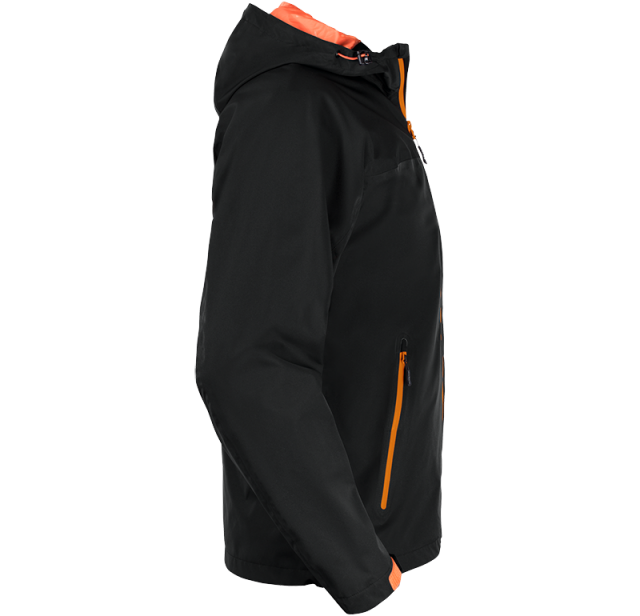 Shell Jacket Black/Orange 4