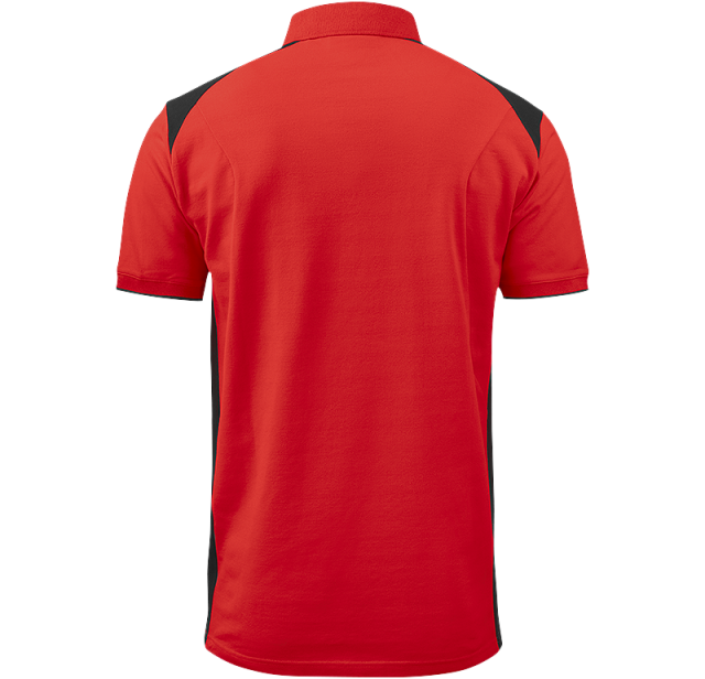 Stretch Pique Shirt Red 2