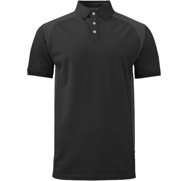 Stretch Pique Shirt Black 1