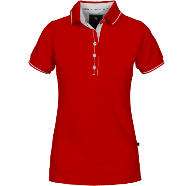 Pique Shirt Red 1