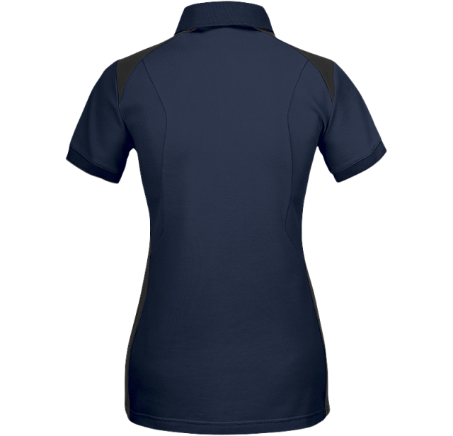 Stretch Pique Shirt Navy 2