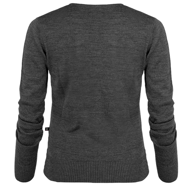 Pullover V-ringad (50/50) Dark Grey 2