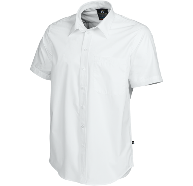 Dress Shirt Short Sleeve White 3