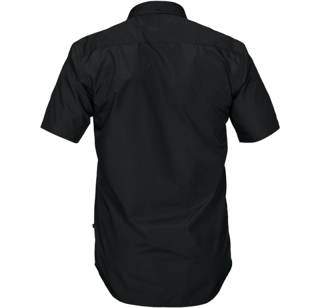 Dress Shirt Short Sleeve Black 4