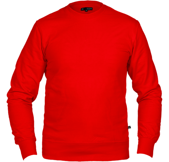 Crew Sweatshirt Red 1