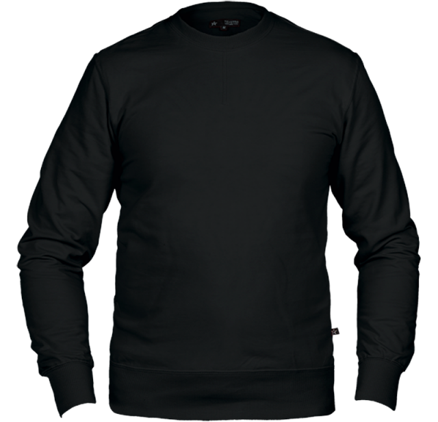 Crew Sweatshirt Black 1