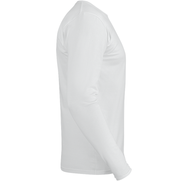 Stretch T-shirt Long Sleeve White 4