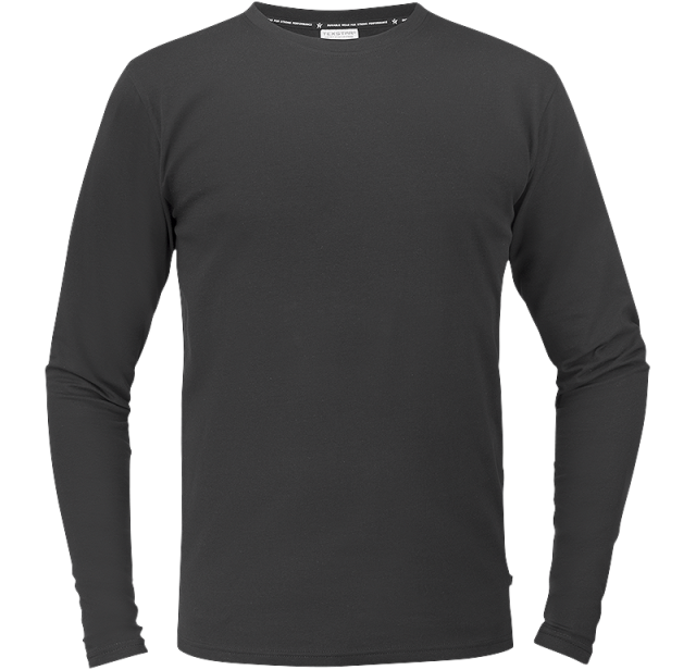 Stretch T-shirt Long Sleeve Black 2