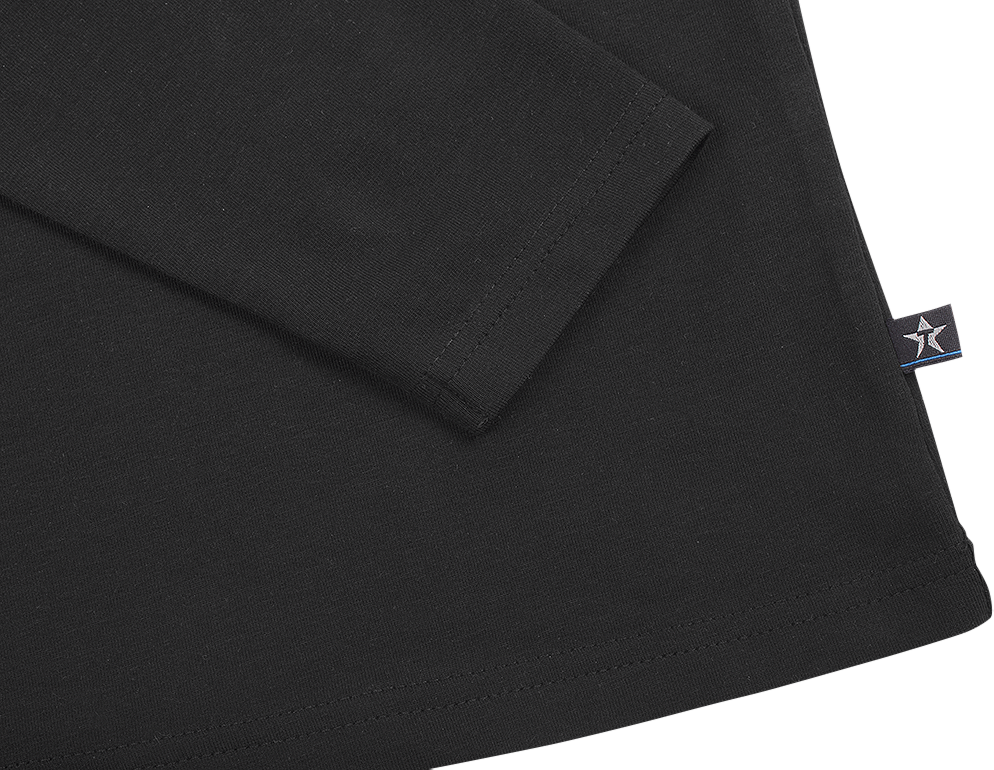 Stretch T-shirt Long Sleeve Black 4