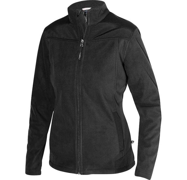 Fleece Jacket Stretch Black 2
