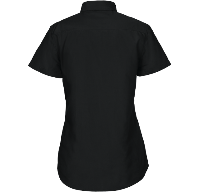Dress Shirt Short Sleeve Black 3