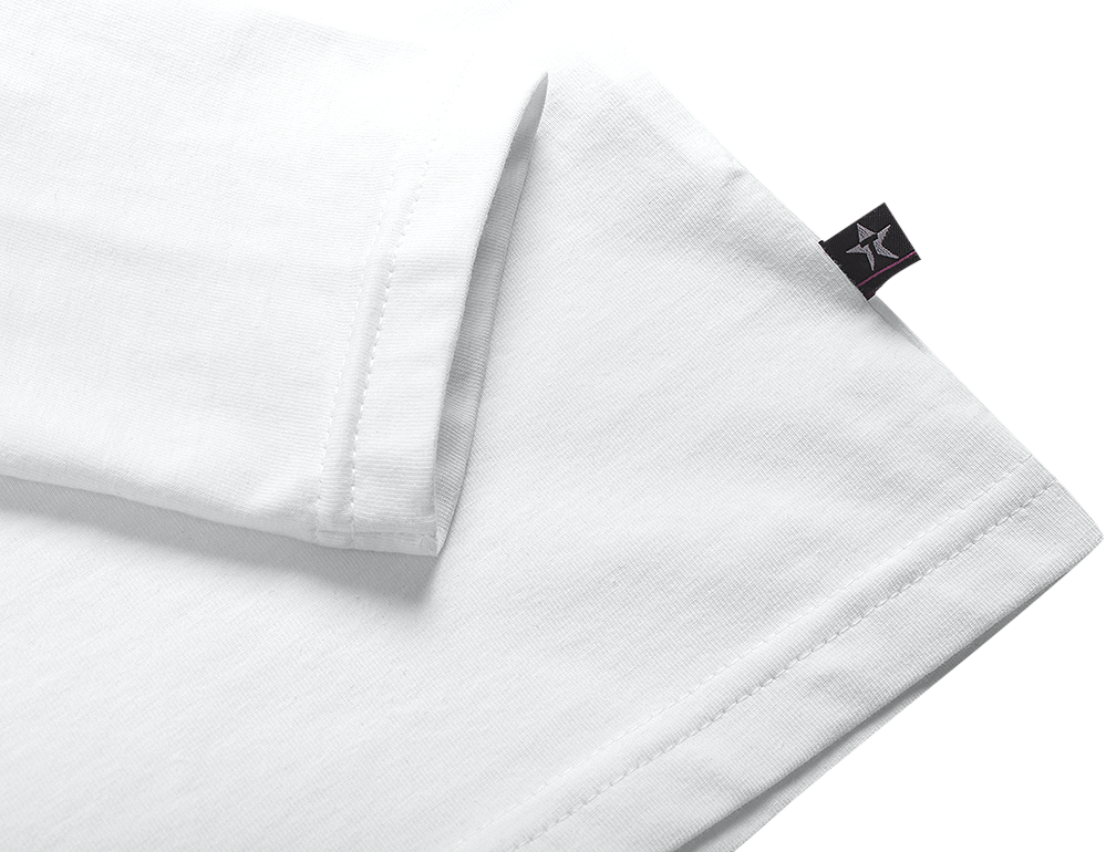 Stretch T-shirt Long Sleeve White 2