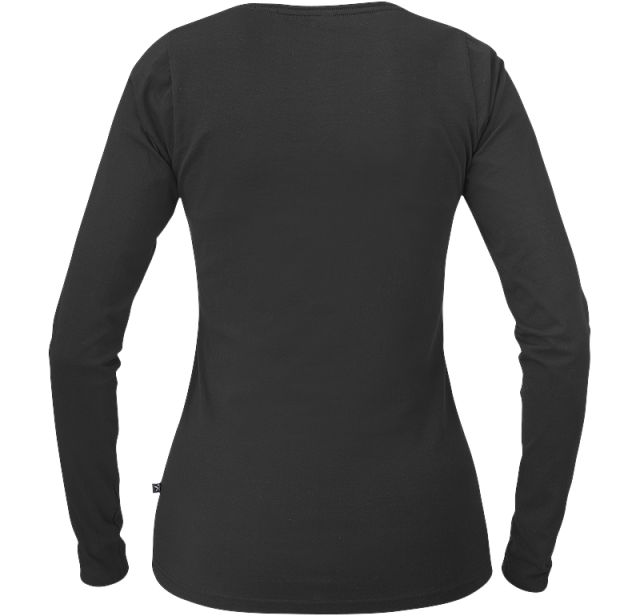 Stretch T-shirt Long Sleeve Black 2