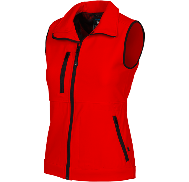 Softshell Vest Red 3