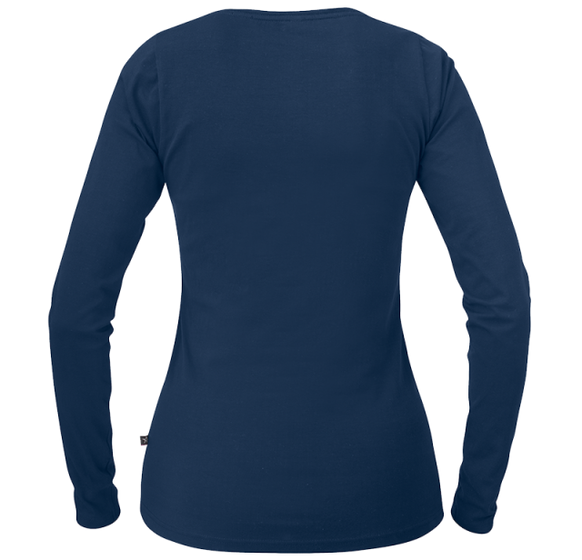 Stretch T-shirt Long Sleeve Navy 5