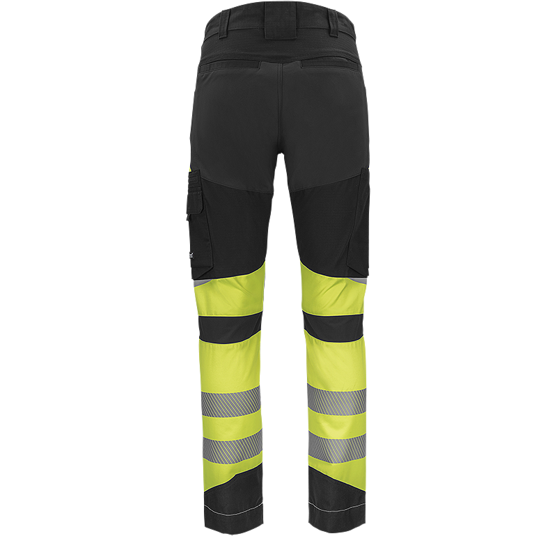 Hi-Vis Functional Trouser Yellow/black  4