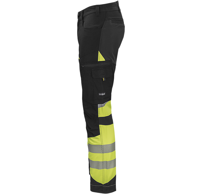 Hi-Vis Functional Trouser Yellow/black  3