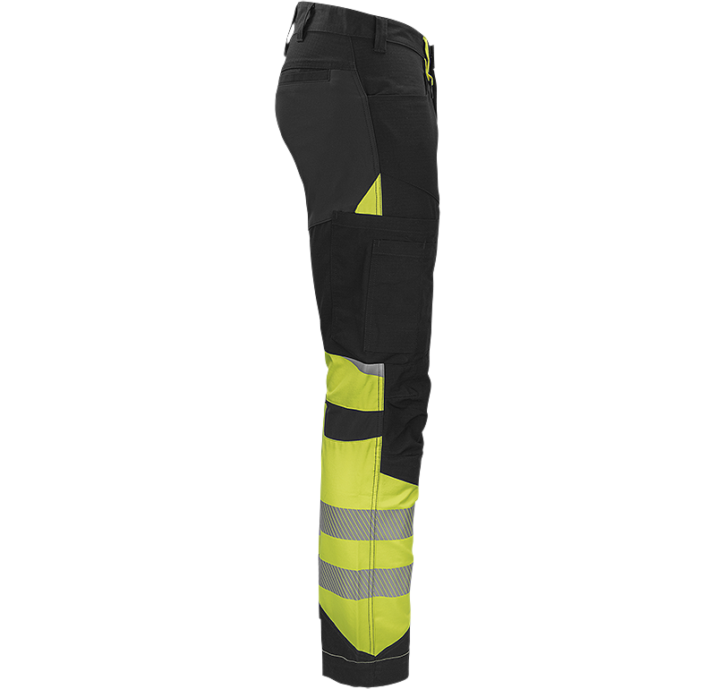Hi-Vis Functional Trouser Yellow/black  5