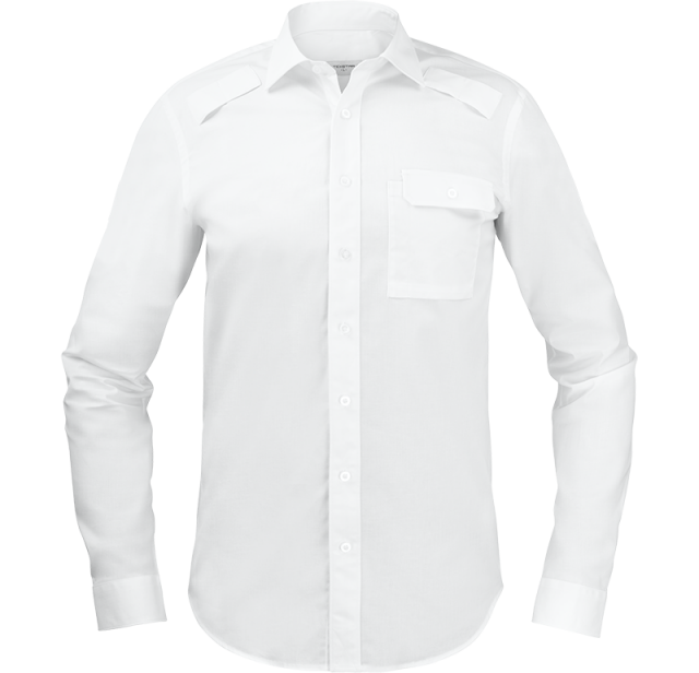 Skjorte Med Lang Erm White 1