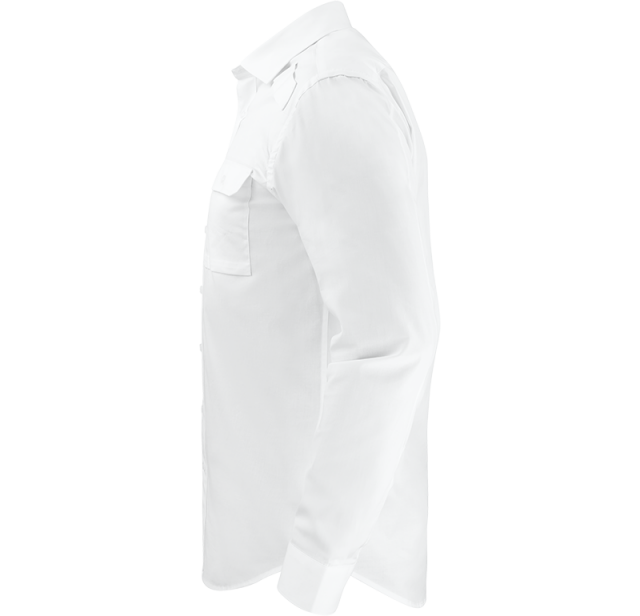 Skjorta lång ärm White 4