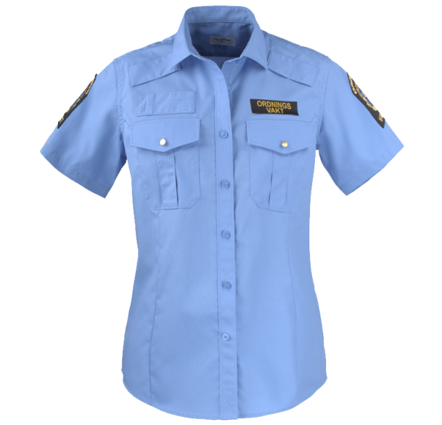 Skjorta kort ärm Dam Lt. Blue 1
