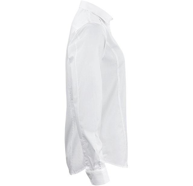 Skjorte med lang erm White 5