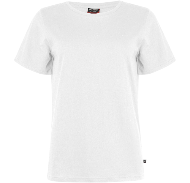 Womens Crew t-Shirt White 1