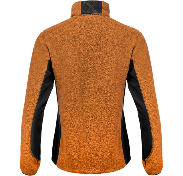 Pile Fleece Jacket Orange 4