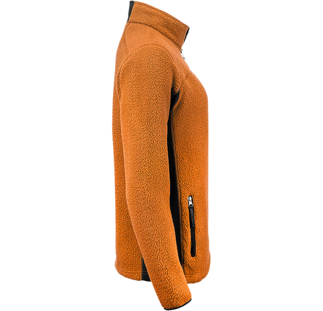 Pile Fleece Jacket Orange 5