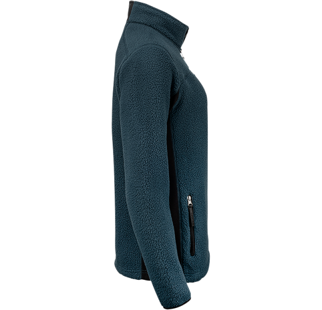 Pile Fleece Jacket Blue 5