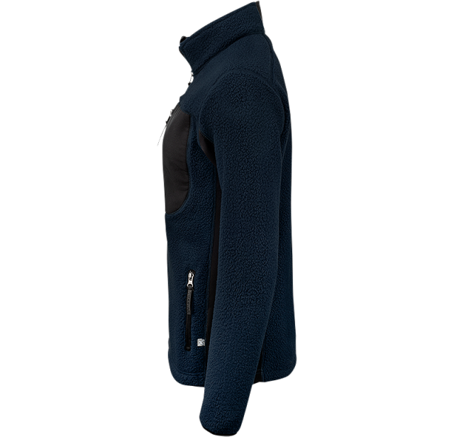 Pile Fleece Jacket Navy 3