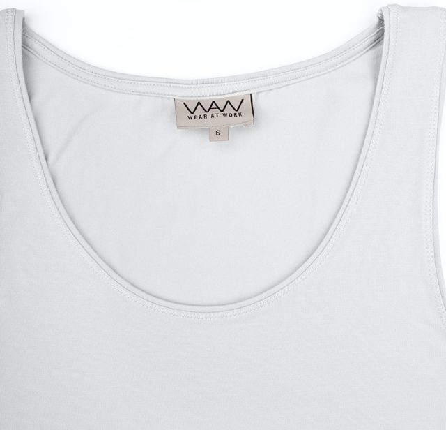 Ladies Soft Tank Top White 1