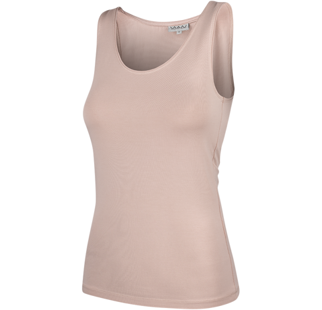 Ladies Soft Tank Top Pink 2