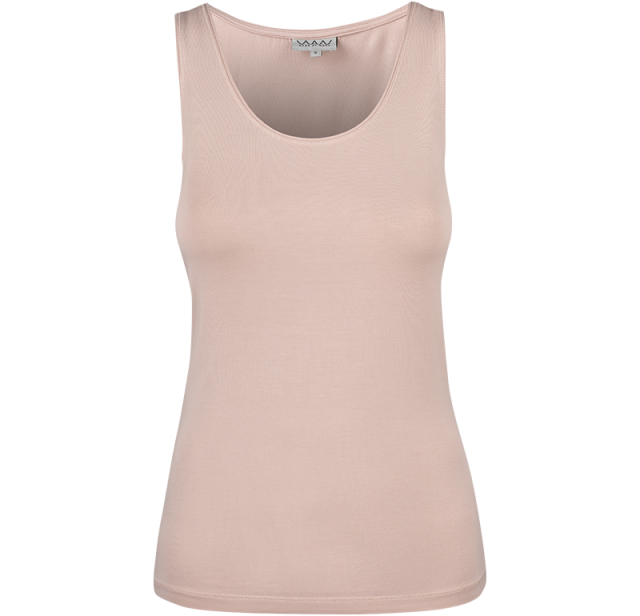 Ladies Soft Tank Top Pink 1