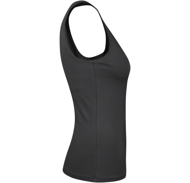 Ladies Soft Tank Top Black 5