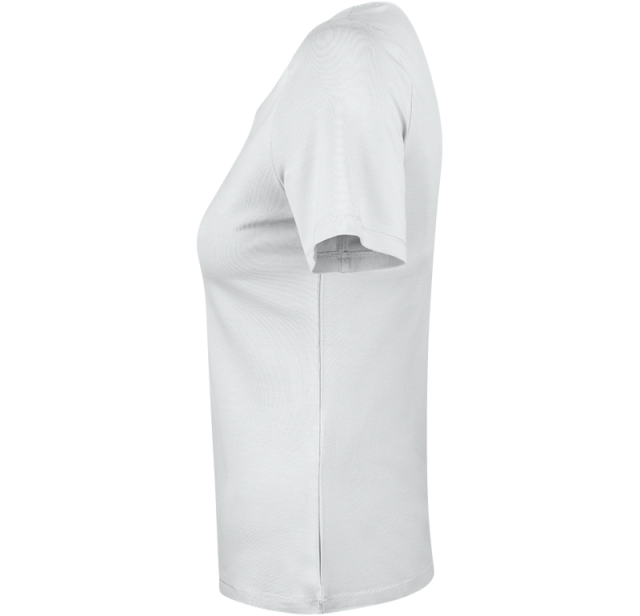 Ladies Soft Short Sleeve White 3