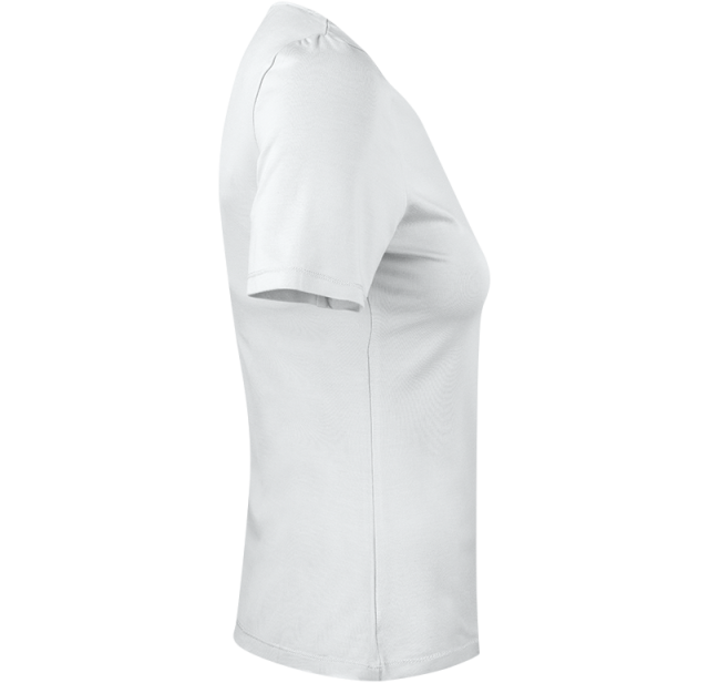 Ladies Soft Short Sleeve White 5
