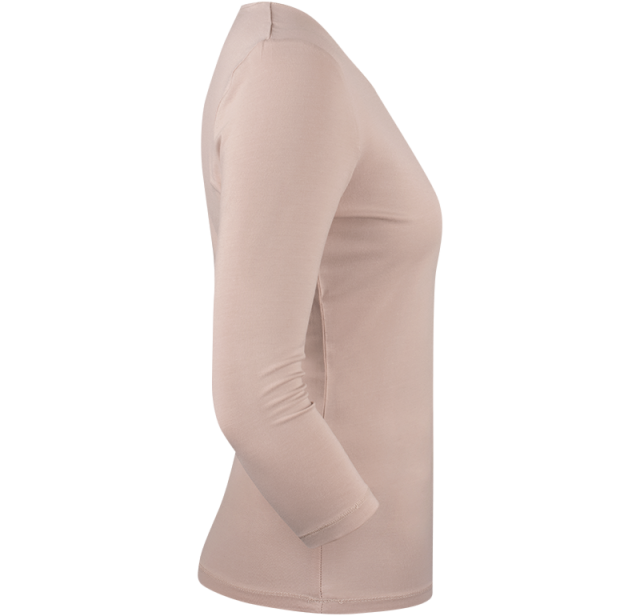 Ladies Soft 3/4 Sleeve Pink 5