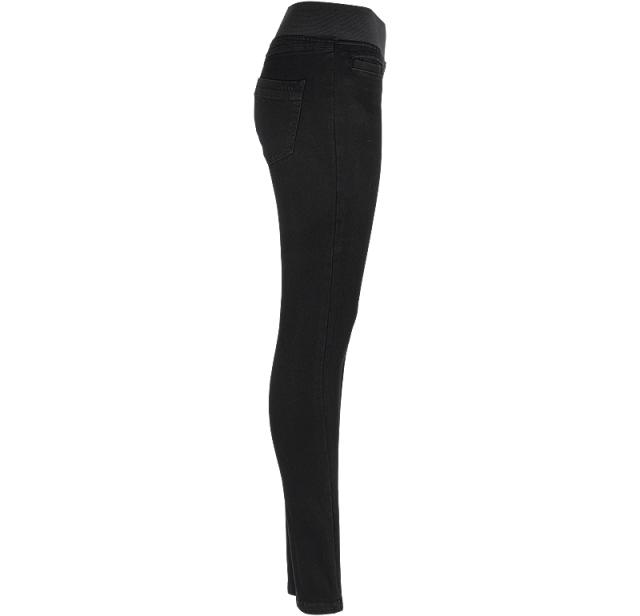 Ladies Stretch Jeans Black 5