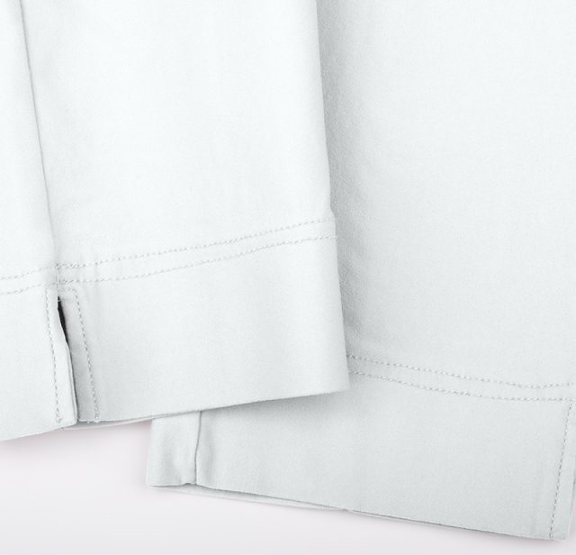 Ladies Straight Pant White 3