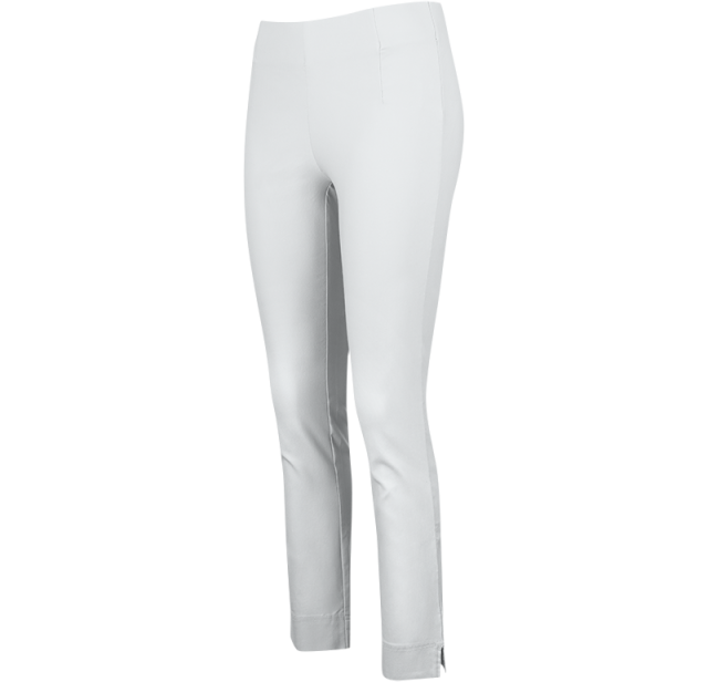 Ladies Straight Pant White 2