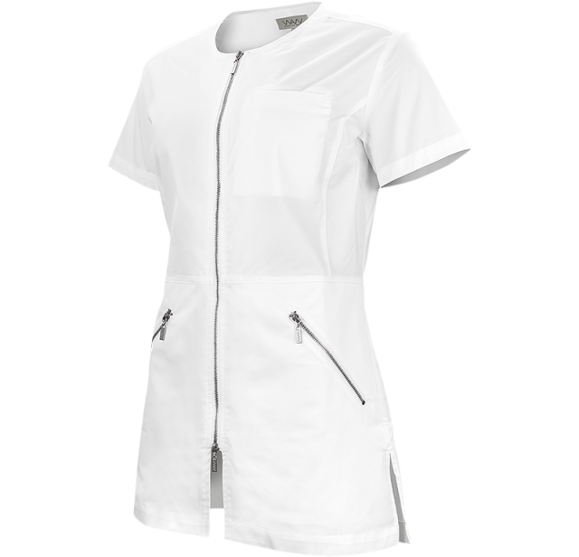 Leah Zip Top White 2