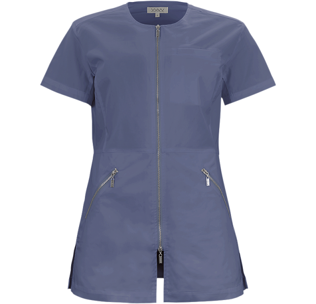 Leah Zip Top Blue 1