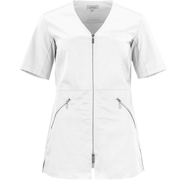 Filippa Zip Top White 1