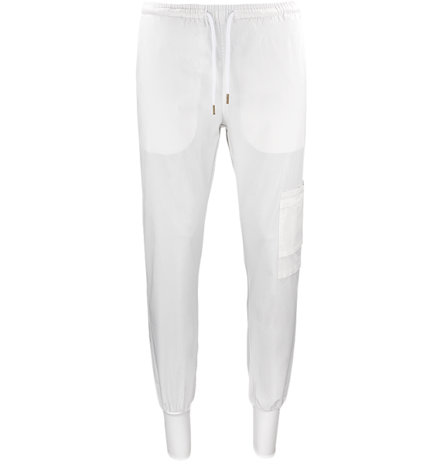Dion Easy Pants White 1