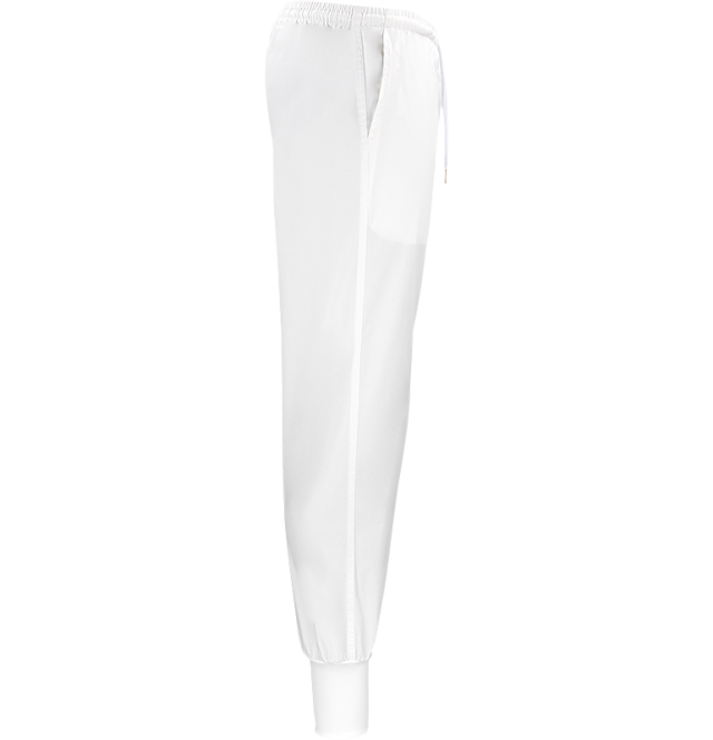 Dion Easy Pants White 5