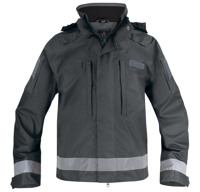 Shell jacket with inner lining Dark Grey 1