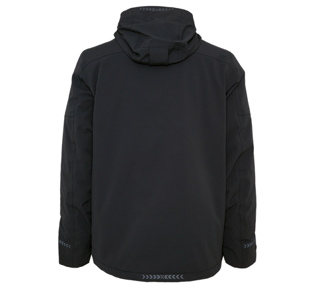Padded Shell Jacket Black 4