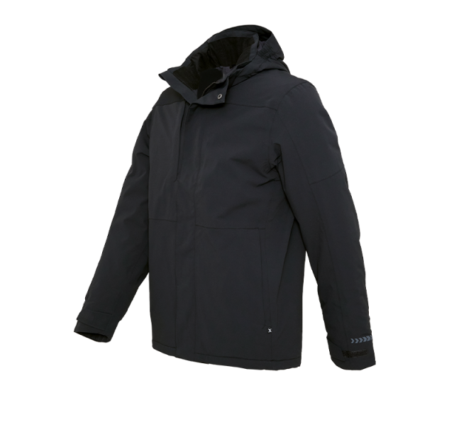 Padded Shell Jacket Black 2