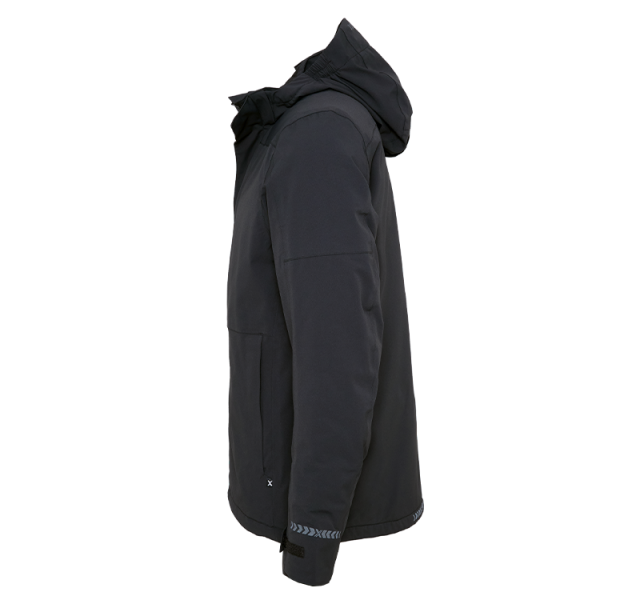 Padded Shell Jacket Black 3